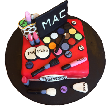 M.A.C Fondant Cake